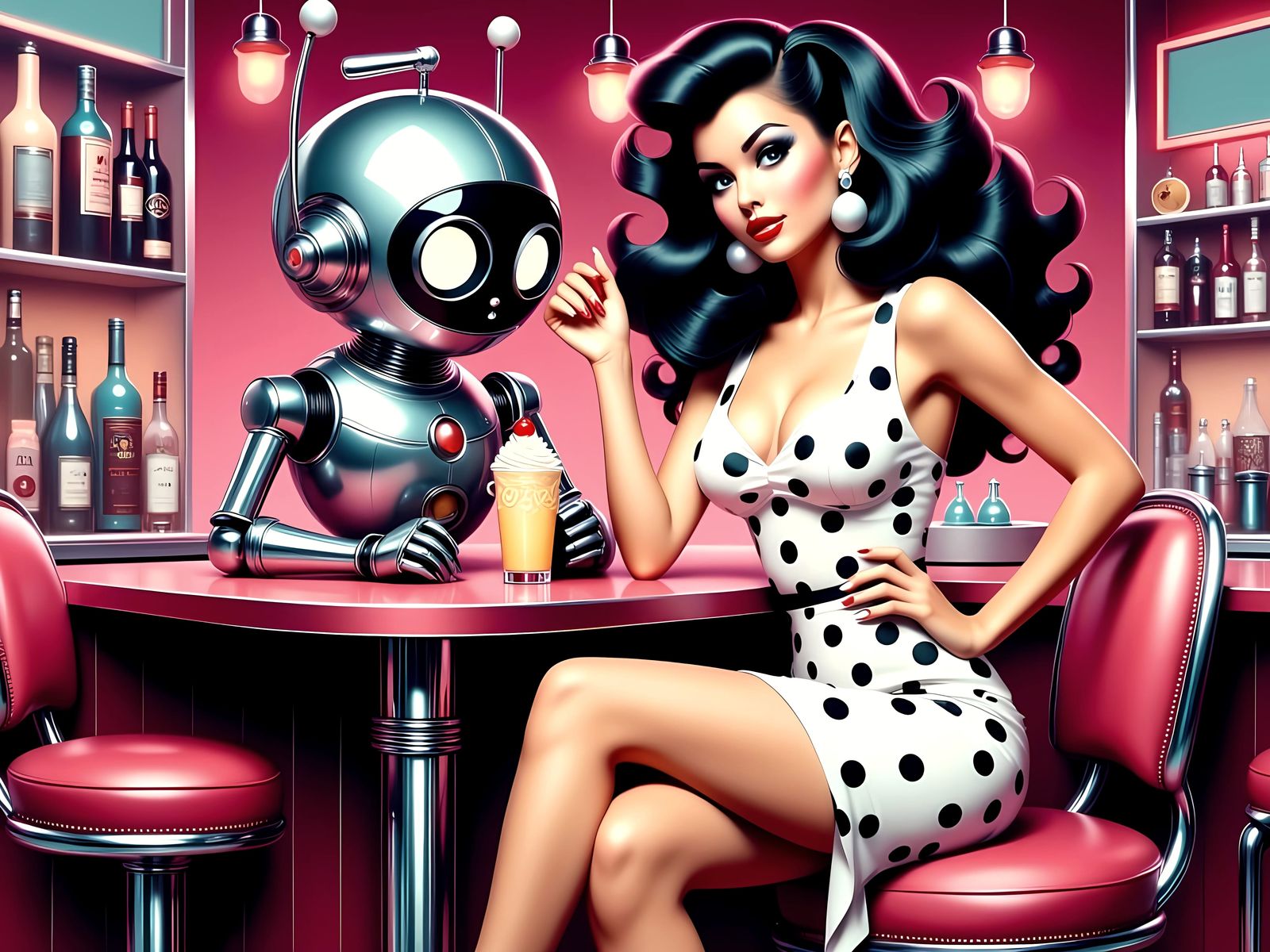 Polka Dots and Robots