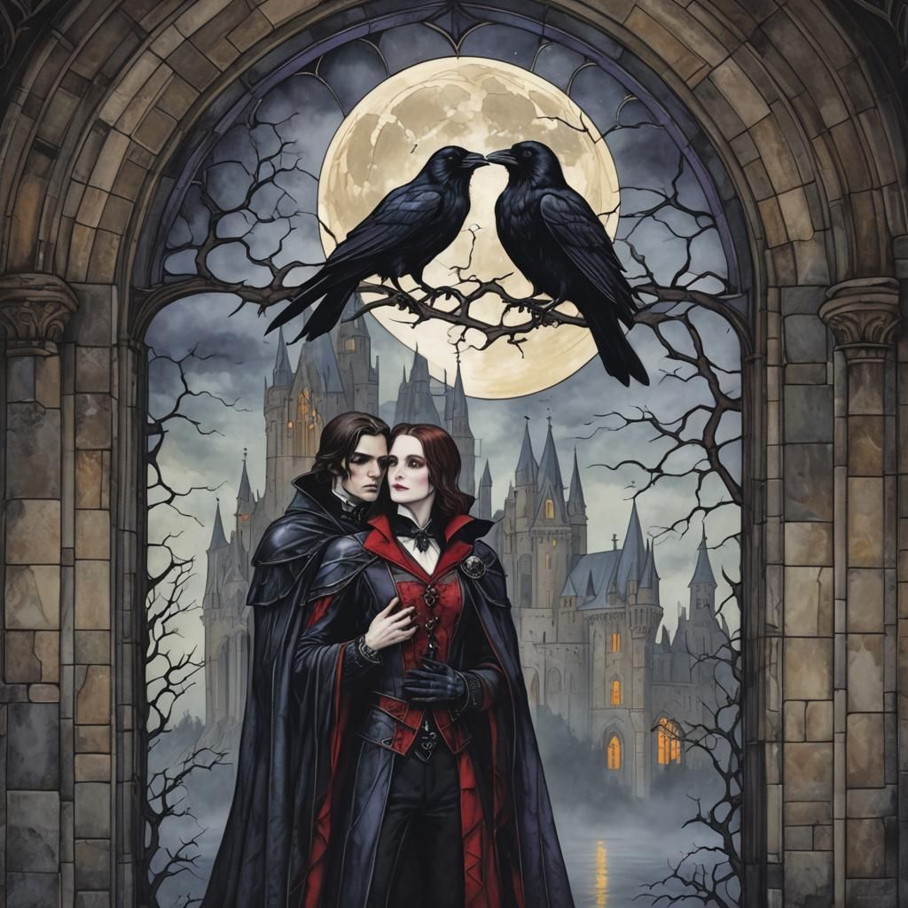 Gothic stained glass