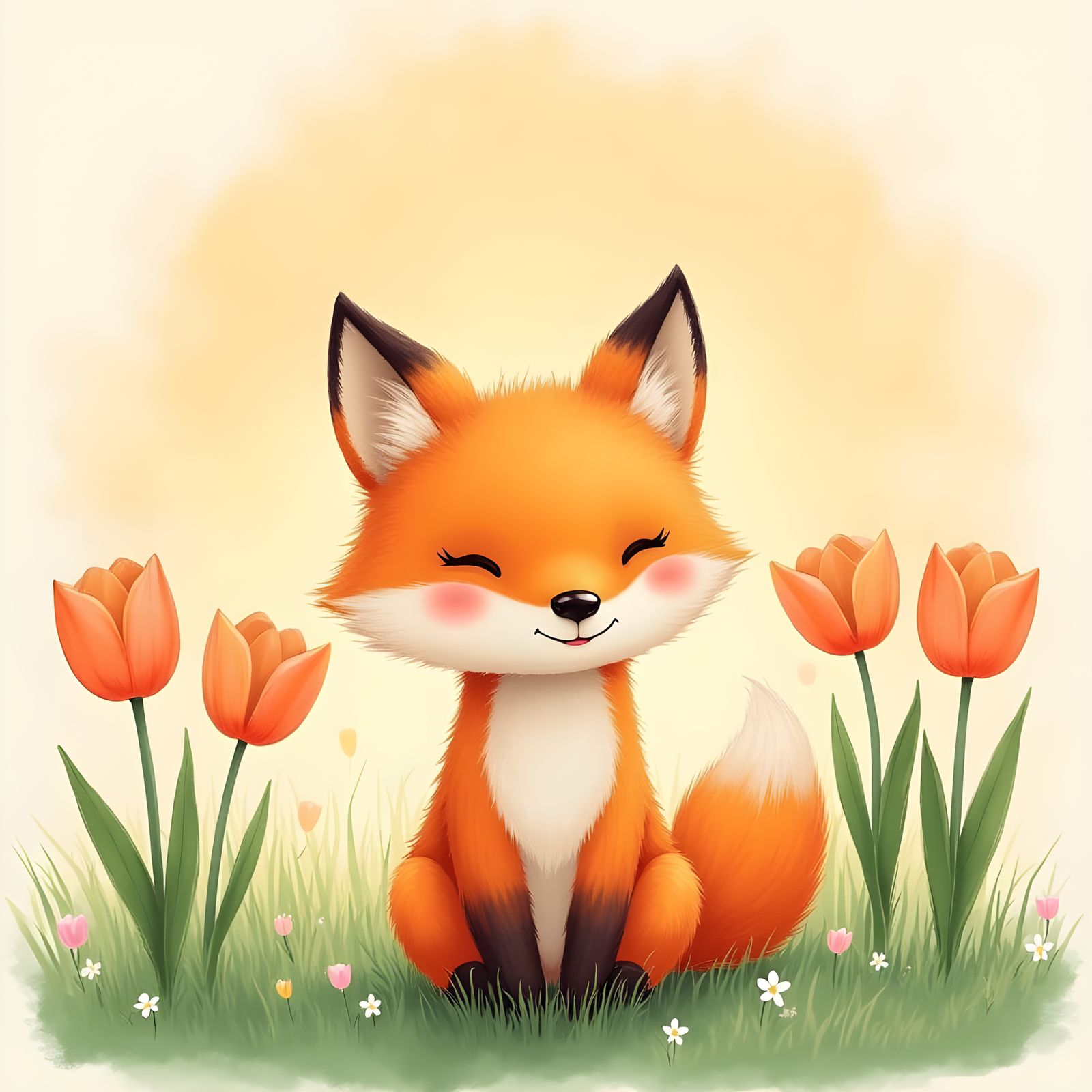 Happy Fox 💚🧡