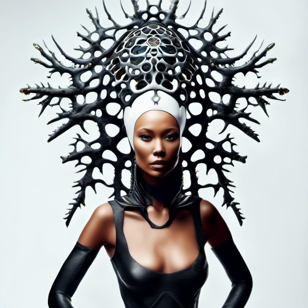 Psychic Cyborg Baby by Giger and Doré