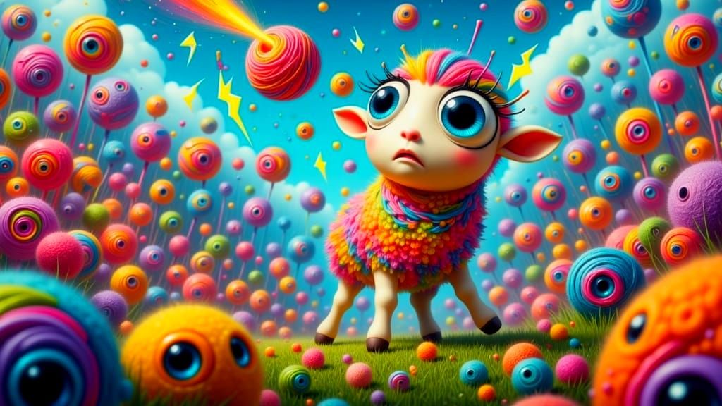 Rainbow Lamb's Yarn Carnival of Doom