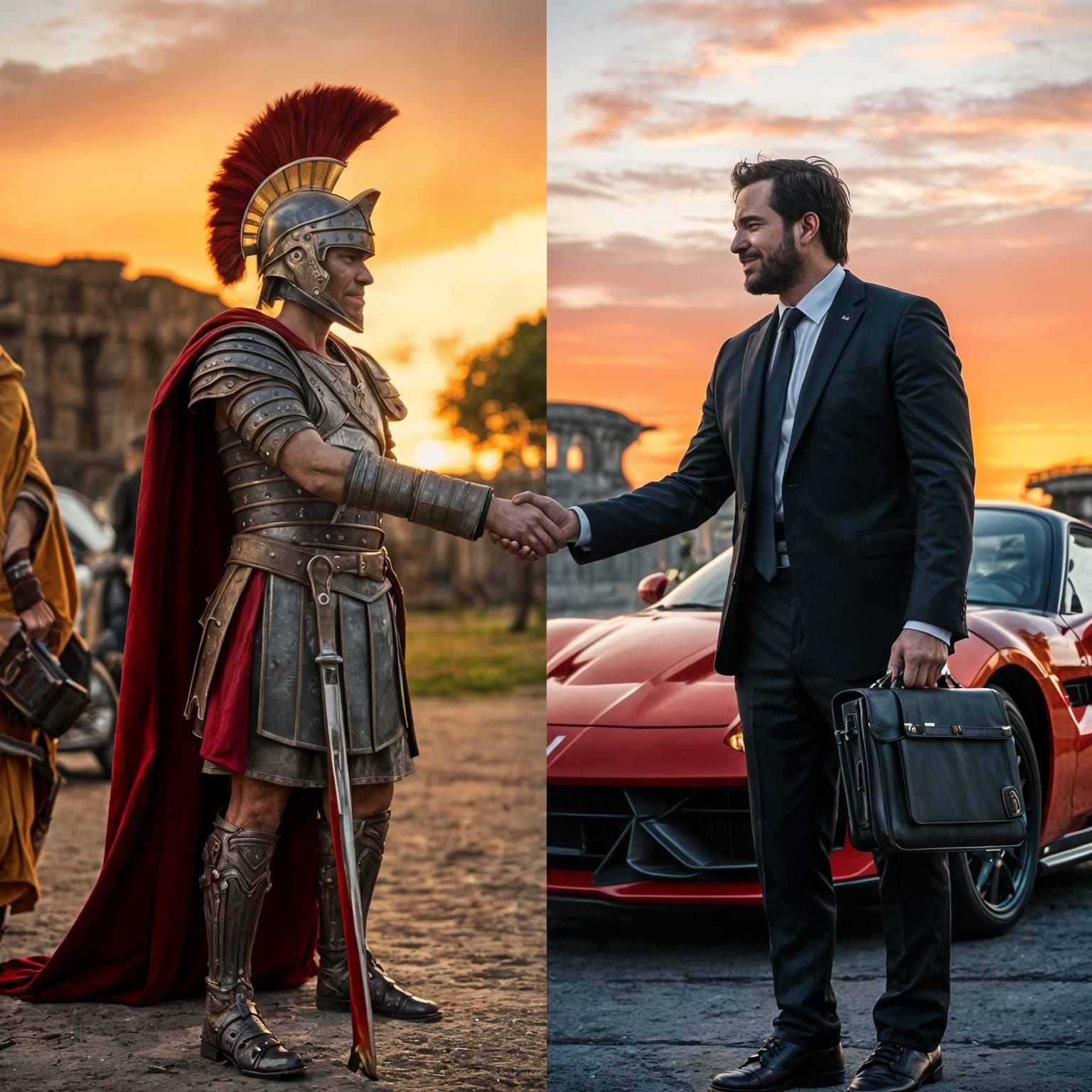 Gladiators from Ancient Rome Meet Modern Times