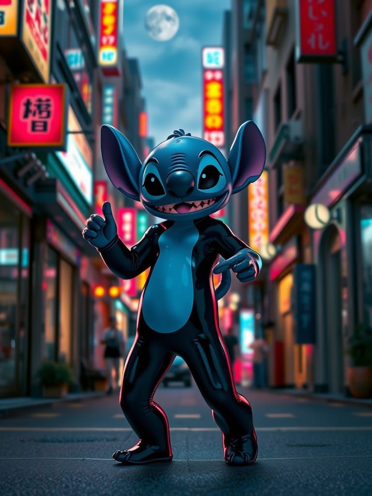 Stitch in latex wear