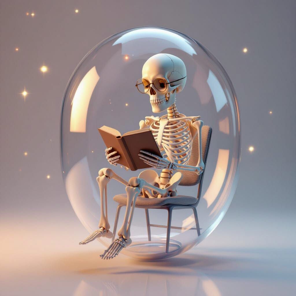 Skeleton Reading in Capsule 3D Render
