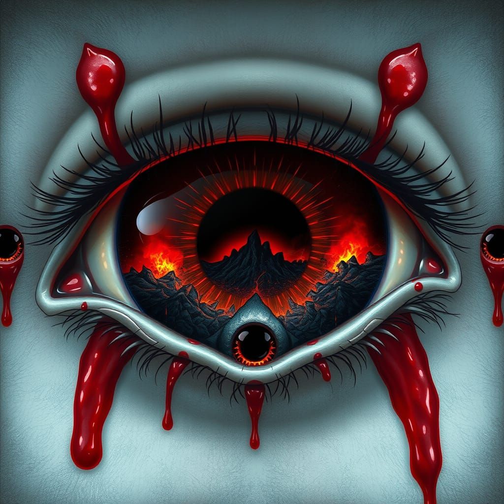 Surreal, Dark Vision of Apocalyptic Worlds