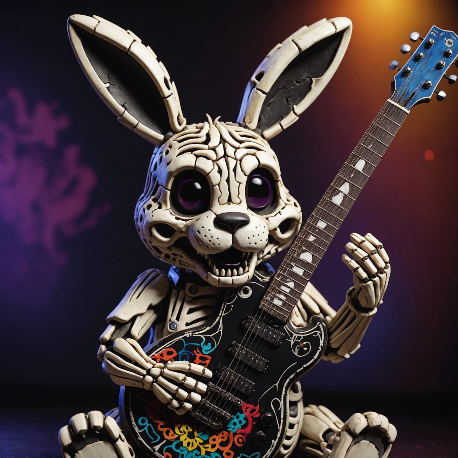 Skeleton bunny