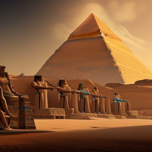 Anna Kendrick as Egyptian Queen: Fantasy Art