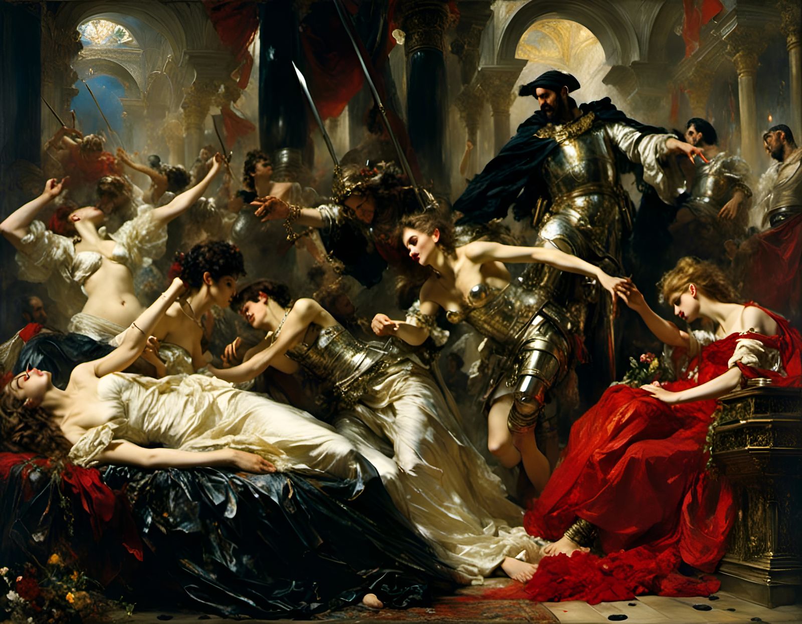 The sacking of Rome on 24 August 410 AD by the Visigoths led by King Aleriks of Moesia