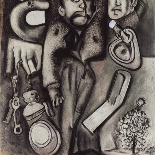 Locksmith Vasya's Divorce: An Expressionist Portrait