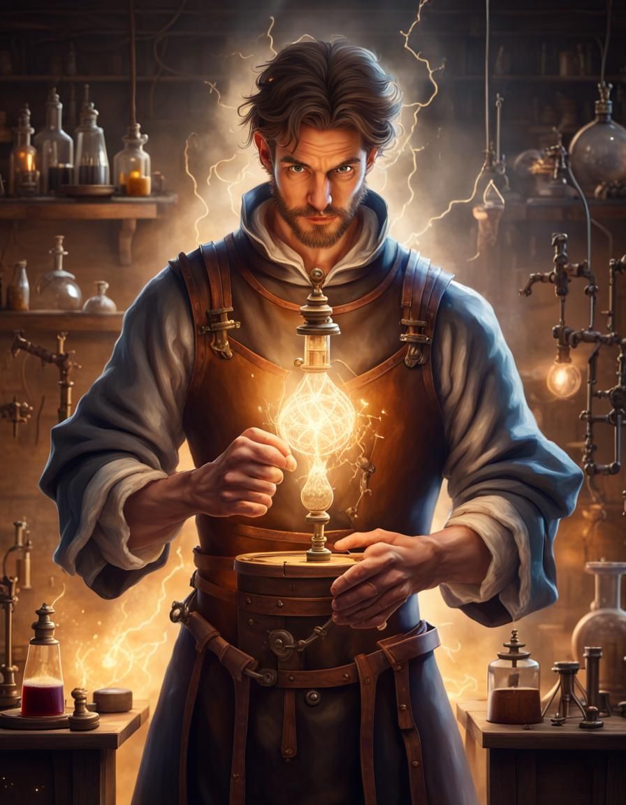 Handsome alchemist