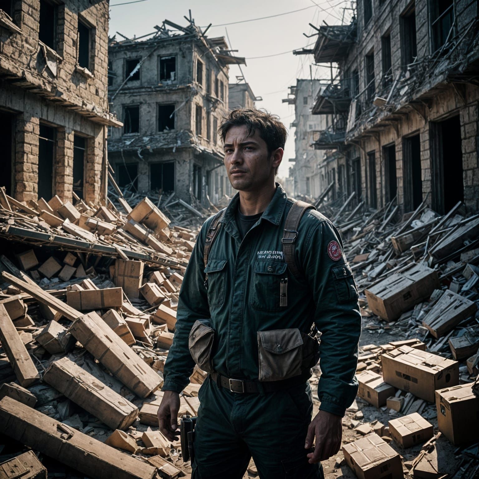 Humanitarian Aid Crisis in Ruin