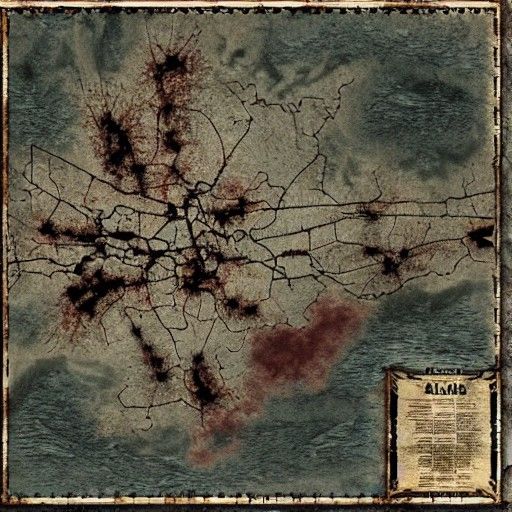 Detailed Map of Silent Hill