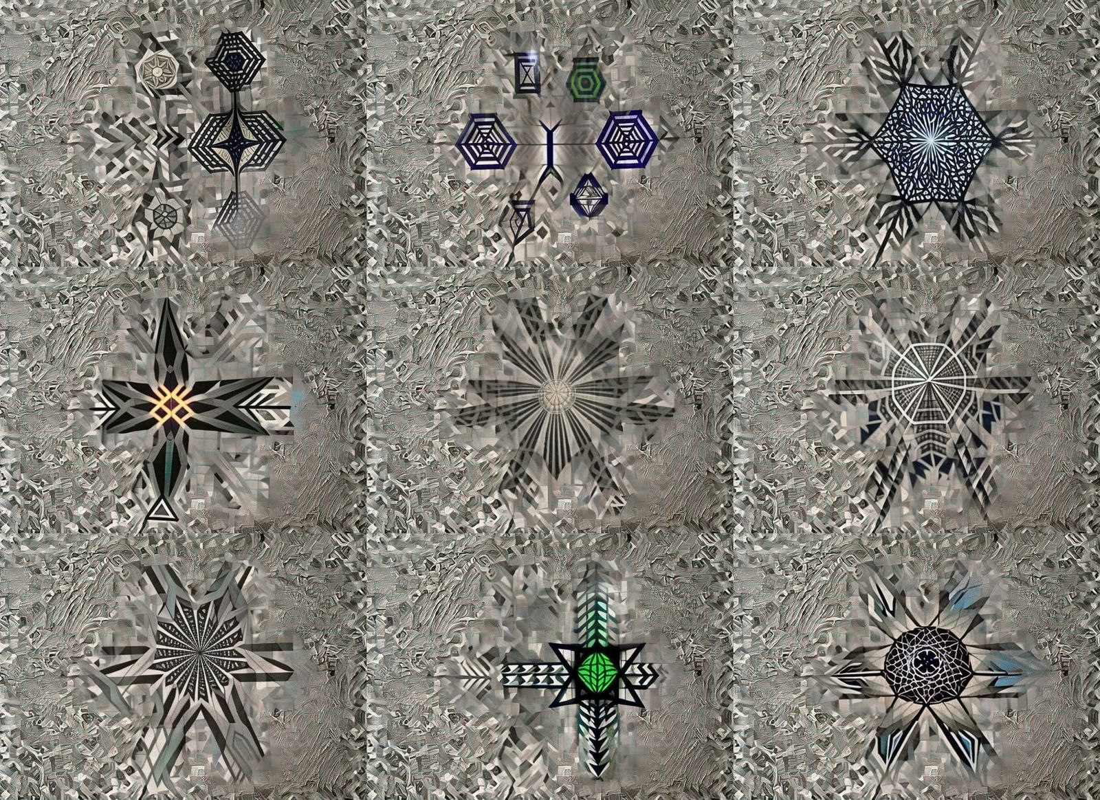 Infinite Trees of Life in Sacred Geometry