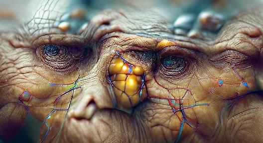 Neural Network Concept Art in Hyperrealism