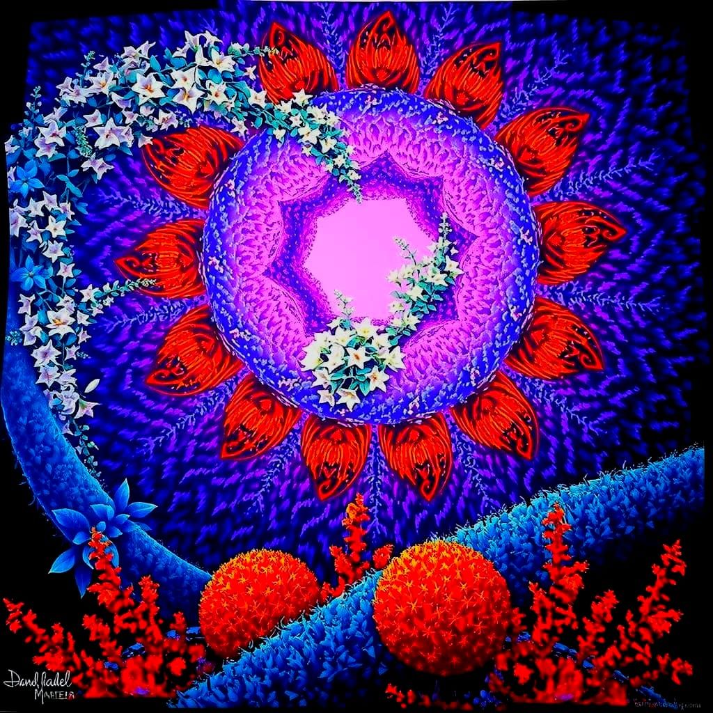 Overgrown Garden Path: A Photorealistic Visual Maze