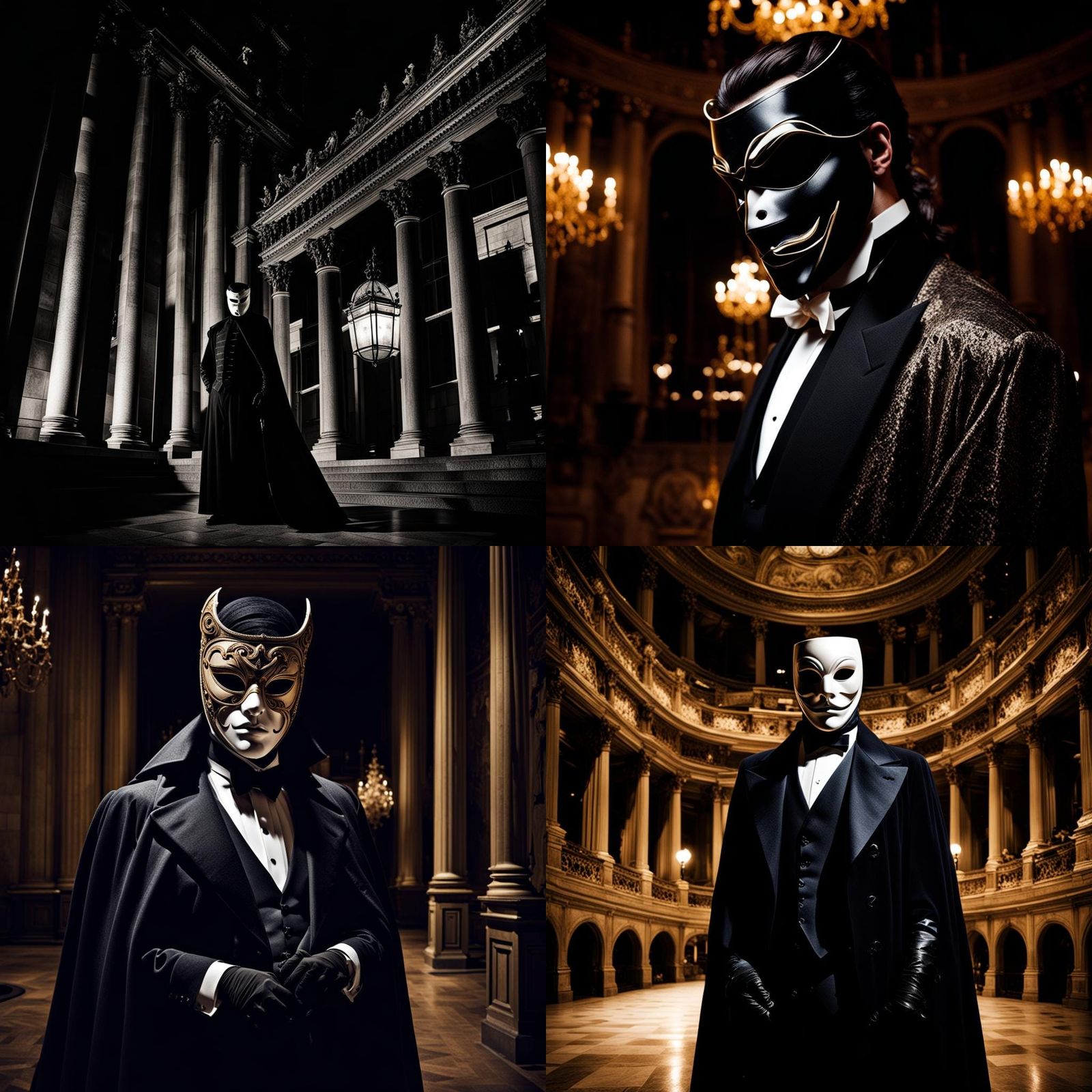 Mysterious Night at the Opera: Phantom's Photography