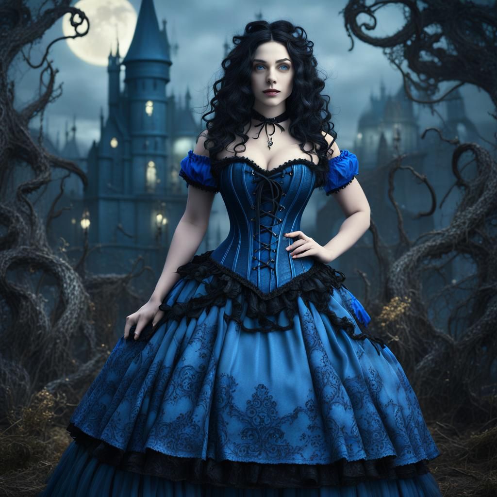 Gothic Alice in Wonderland Concept Art