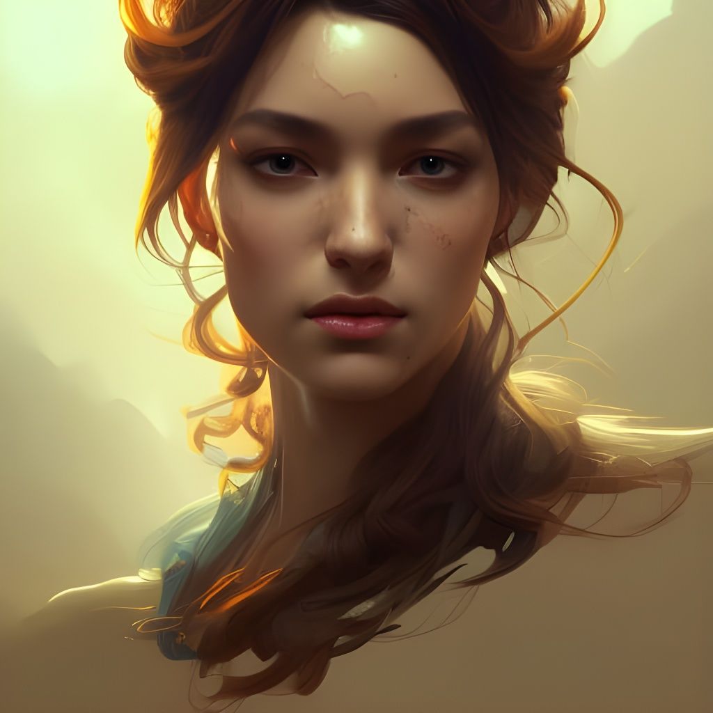 Osmadeus Portrait in Dynamic Lighting, 8K Resolution