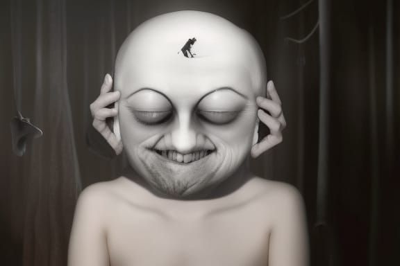 Surreal Dreamscape Inspired by Stop-Motion Cinema