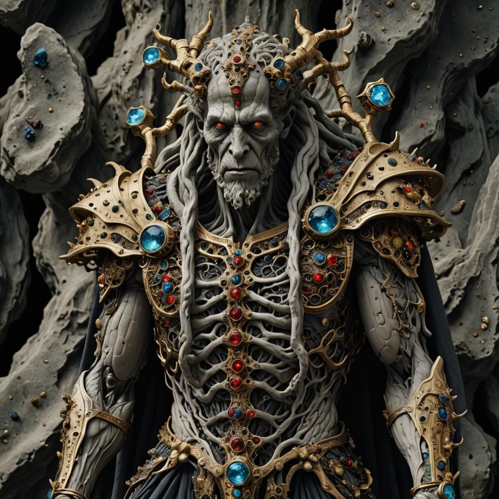 Kabbalistic Dybbuk Colossus: Scanning Electron Microscope Po...