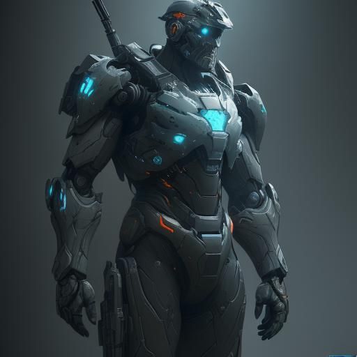 Call of Duty Warzone Soldier in Mech Gear