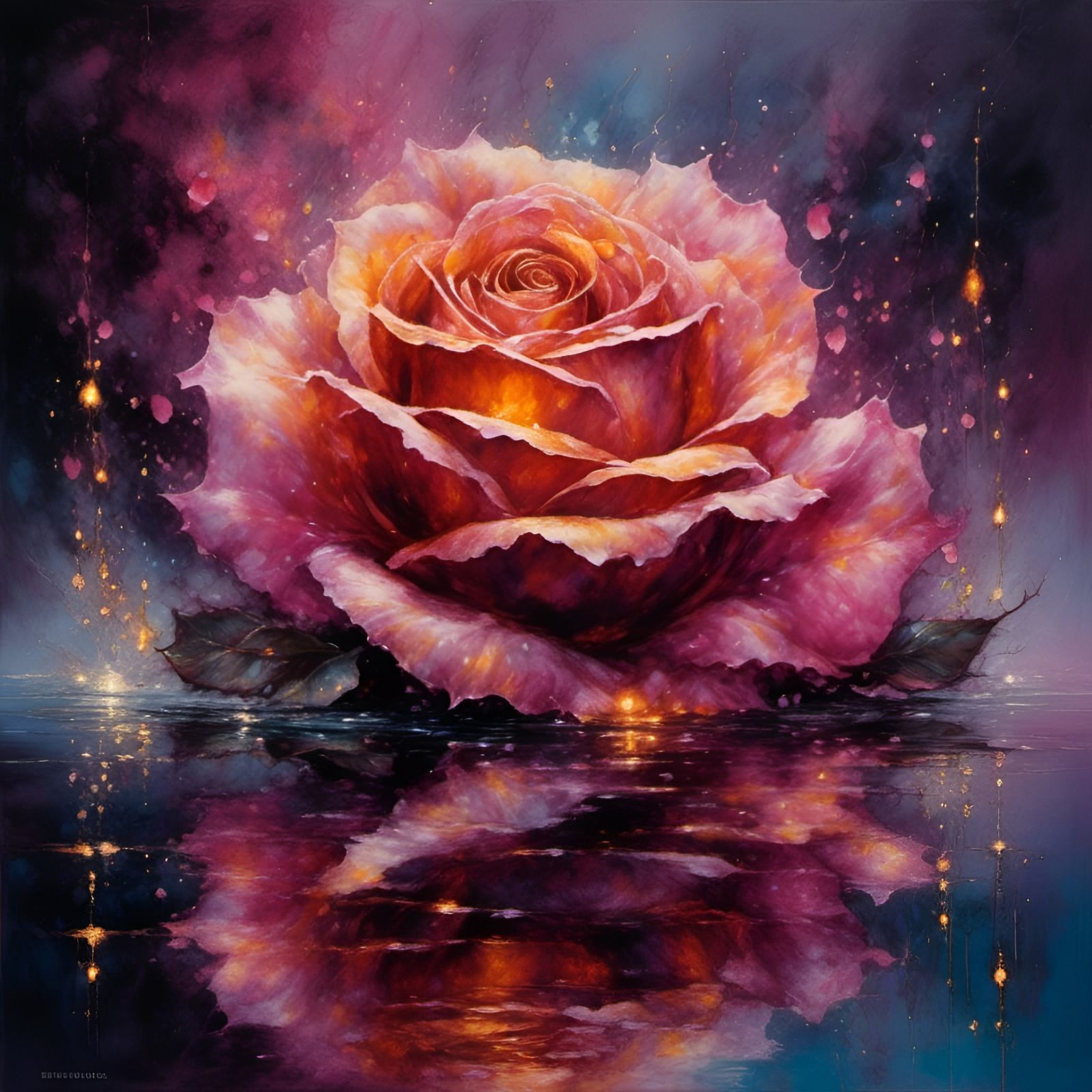 Floating Rose