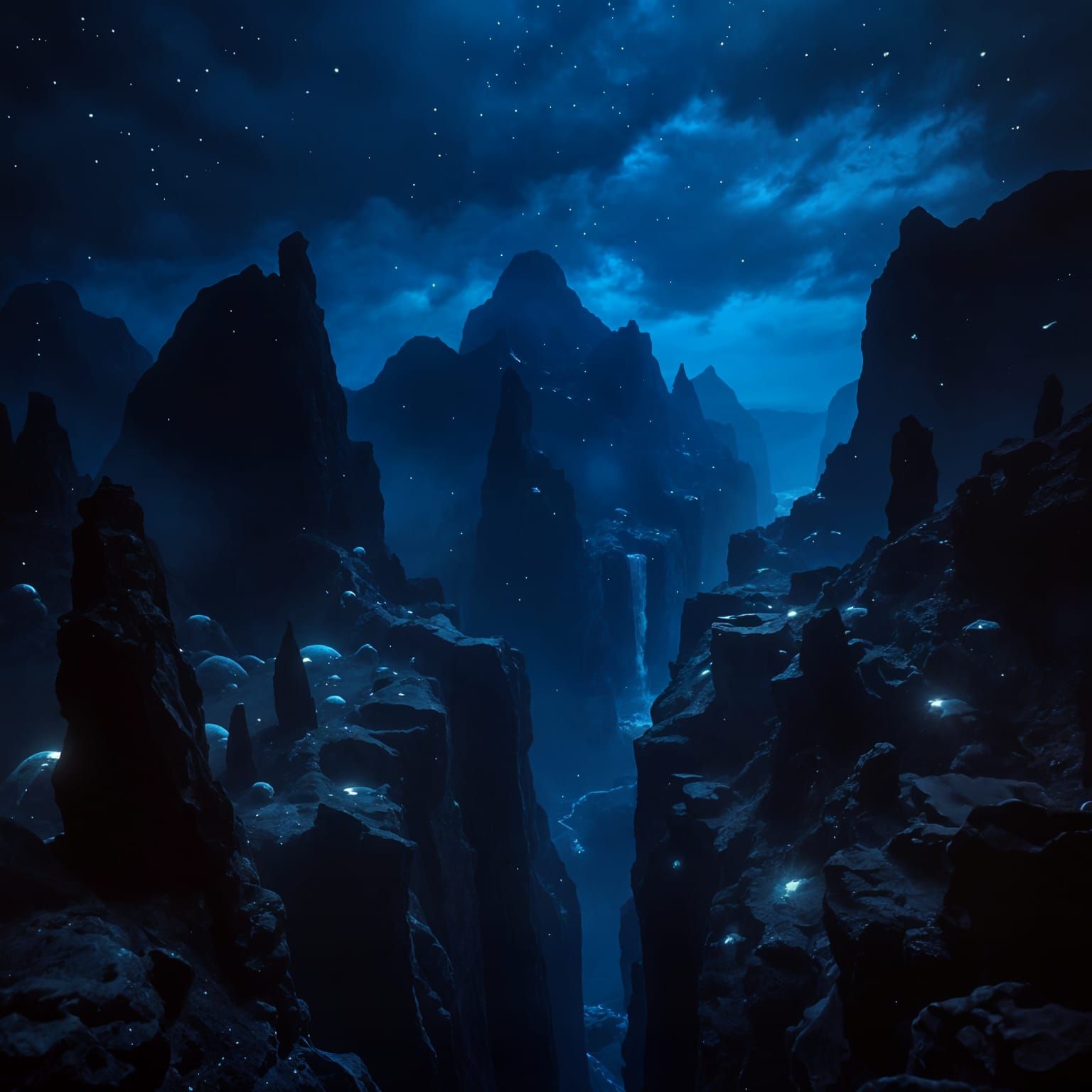 Mysterious Abyss in the Depths of the Ocean