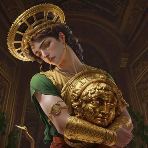 Sole Bacchus in Neoclassical Style