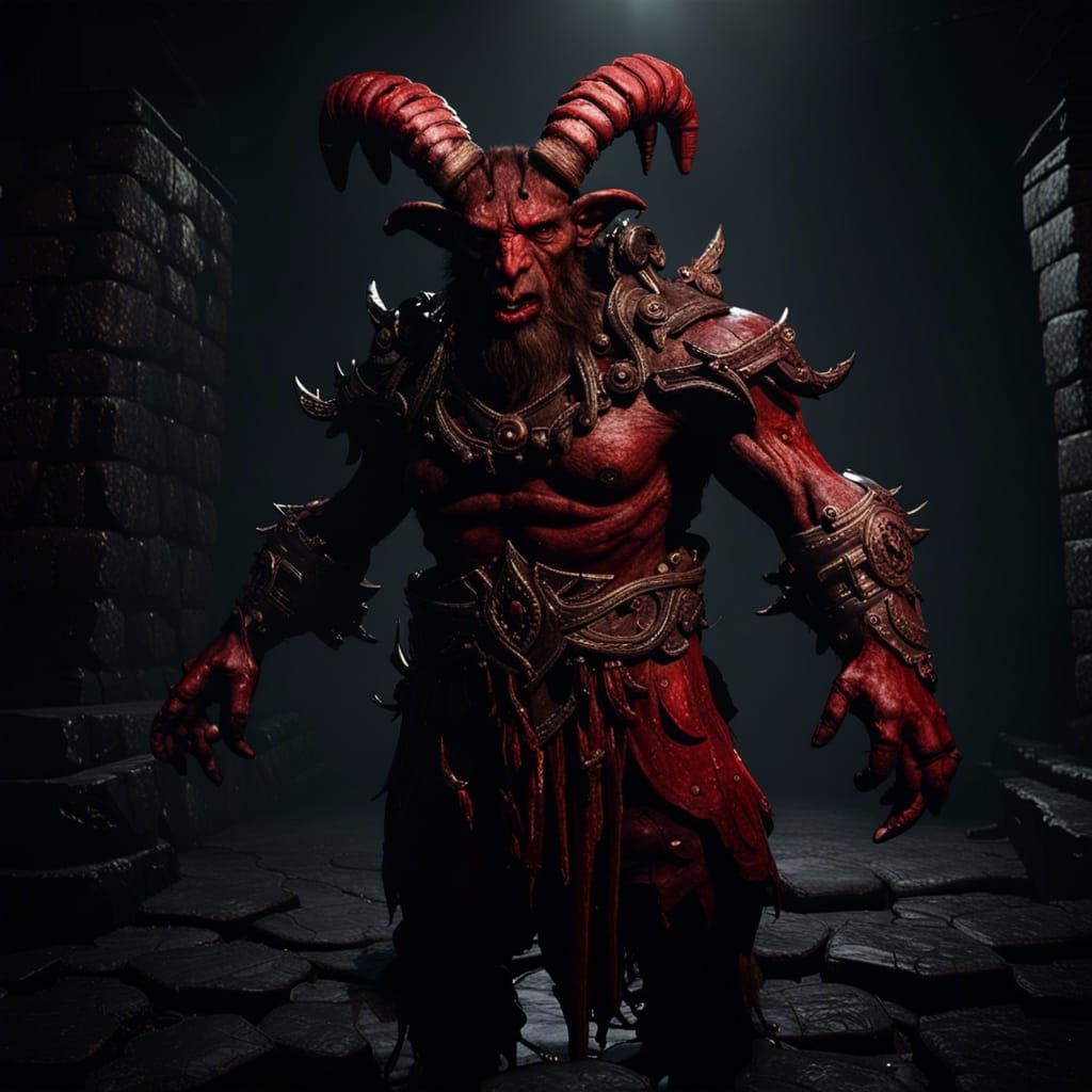 Gharbad the Weak in Sinister Dungeon, Unreal Engine