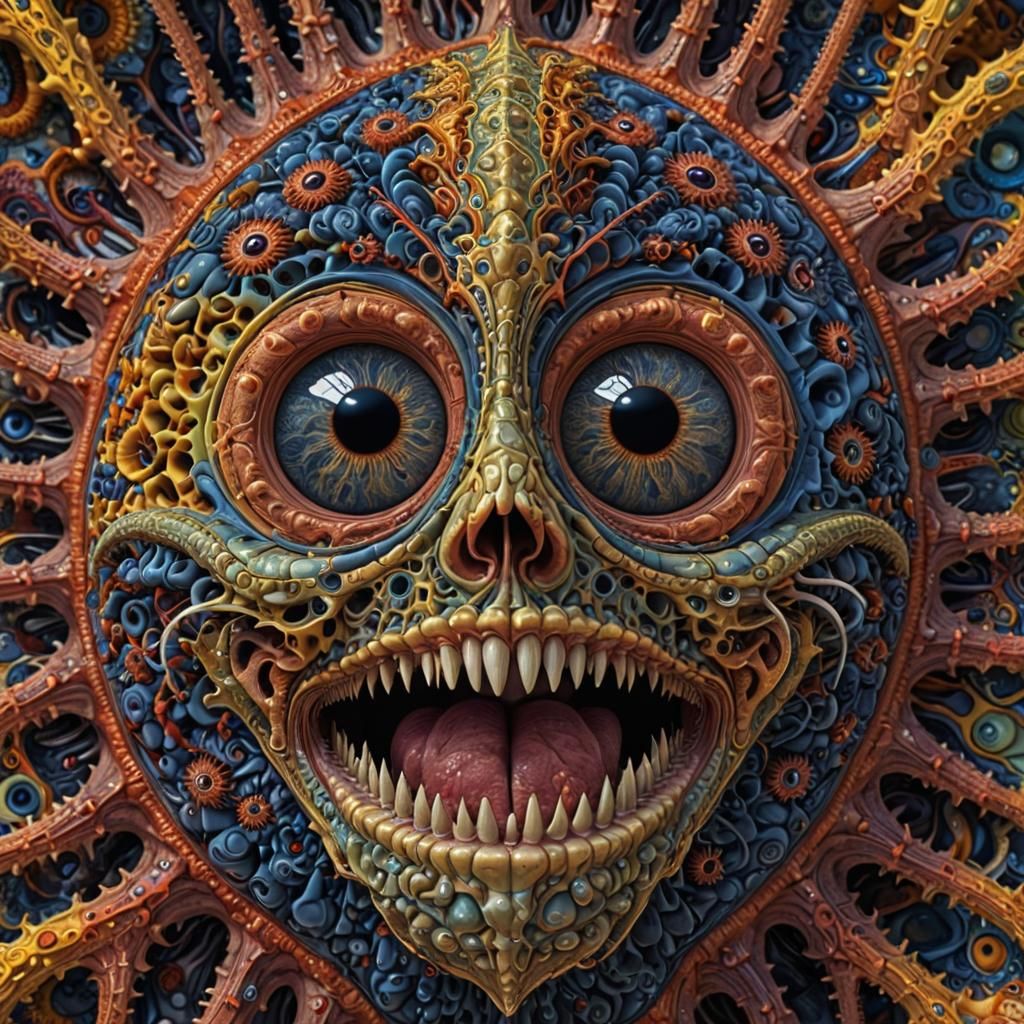 Trippy Union Bug in Mandelbulb Style