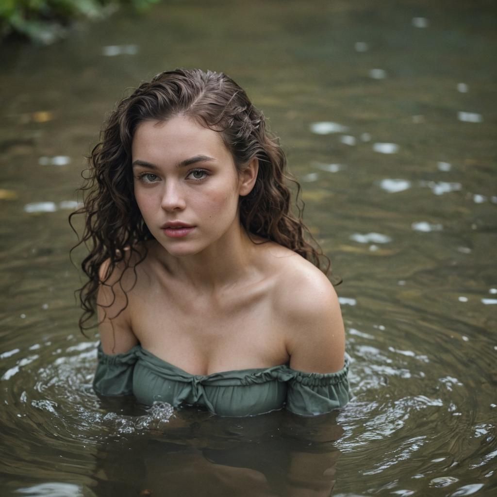 Rivendell Beauty in Water, Dreamy Photo