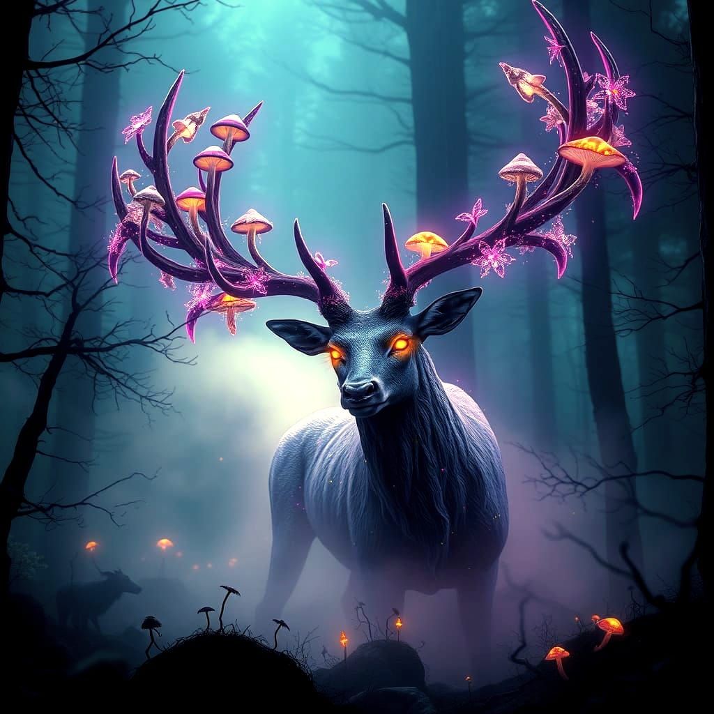 Eerie Spectral Stag