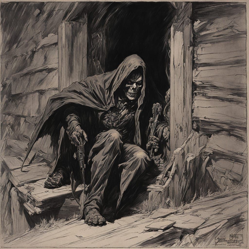 Surreal War Propaganda in a Grimdark Aesthetic