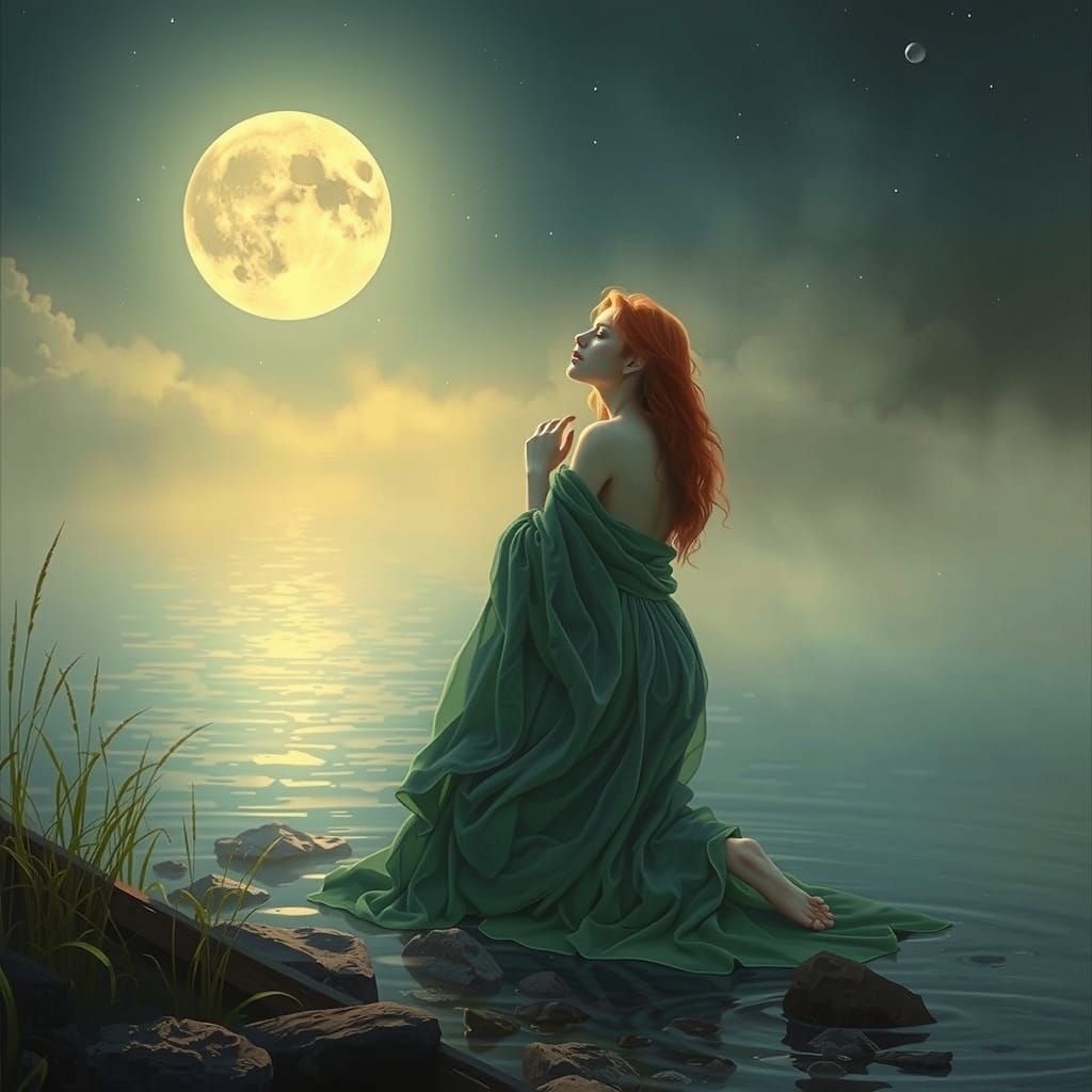 Rusalka's Plea: An Ethereal Opera Scene