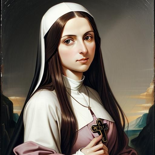 Nun in the Style of Elisabetta Sirani