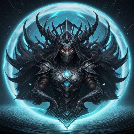 Female Shao Kahn in Avant-Garde Digital Art