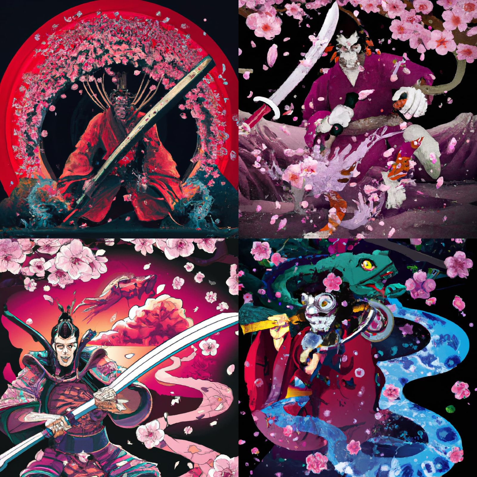 Samurai Onimusha vs Frog Ogre in Kyoto, 8k