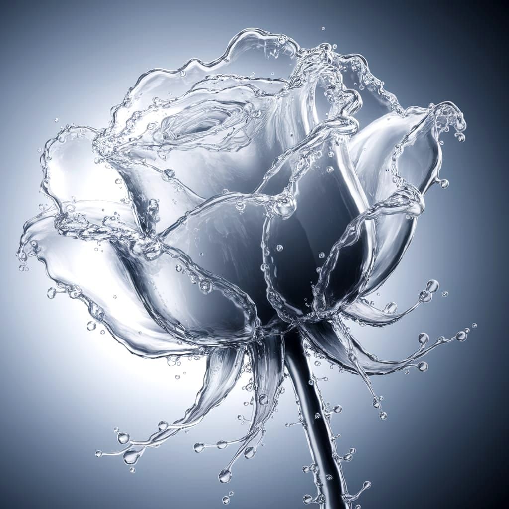 Delicate Water Rose