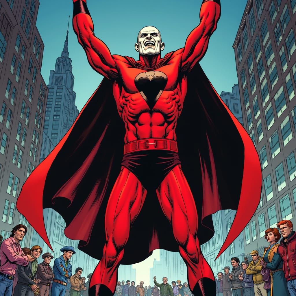 Deadman in 1970s Comic Book Style