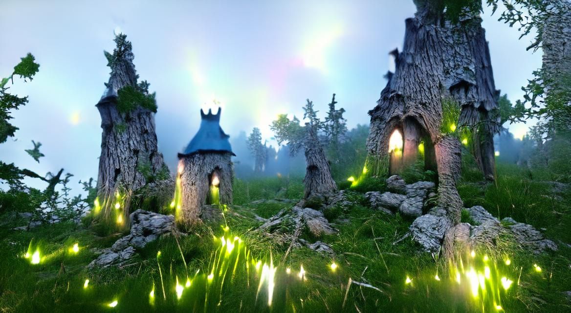 Fantasy Fairy Forest Kingdom