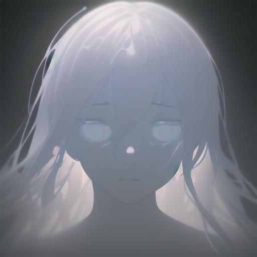 Surreal Portrait of Voiceless Figure in Dreamlike Style