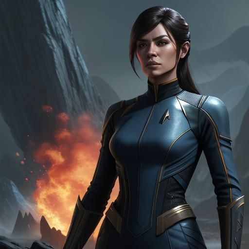 Star Trek Uniform Concept Art in 8k