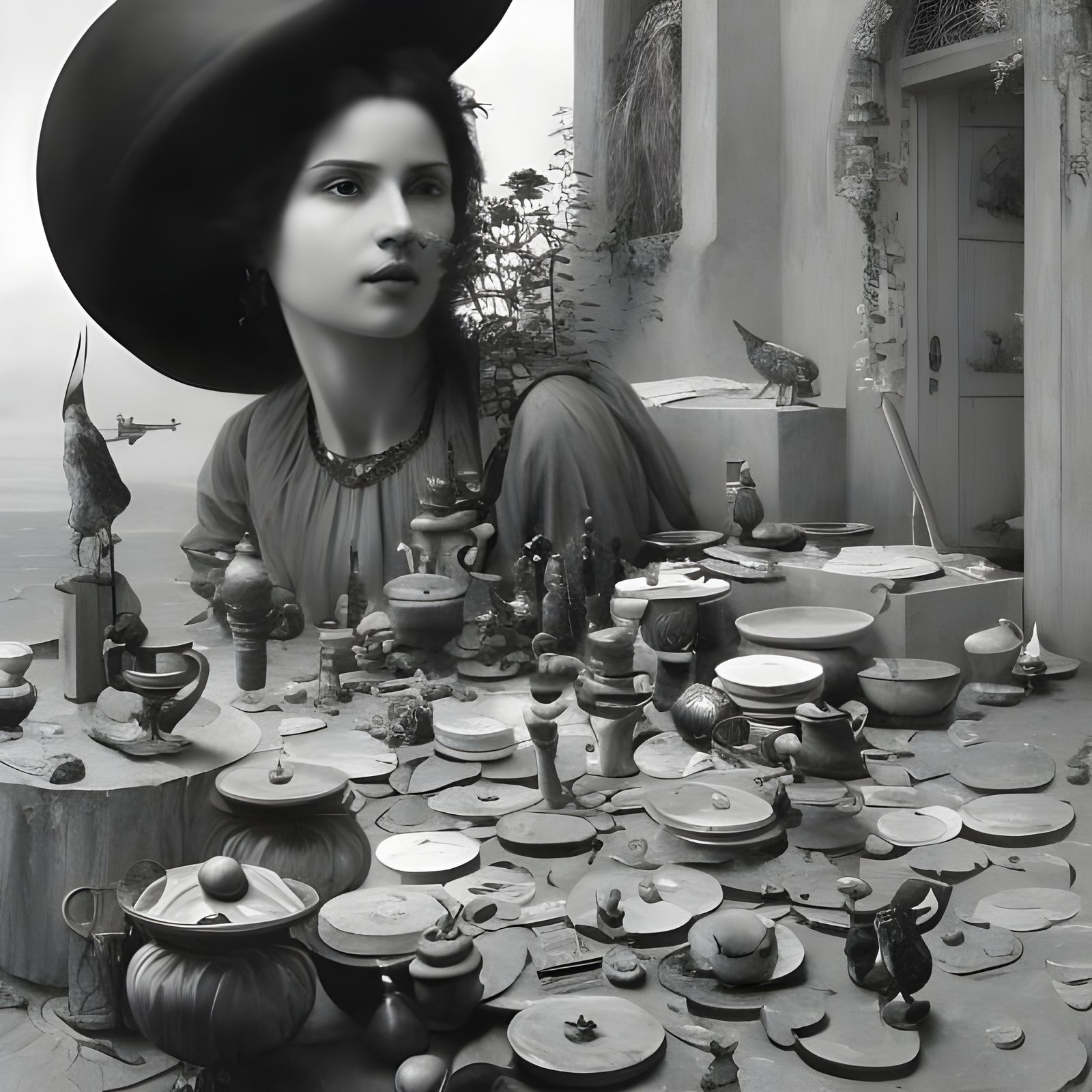 Zero Sum Game: Hyperreal Dreamy Painting