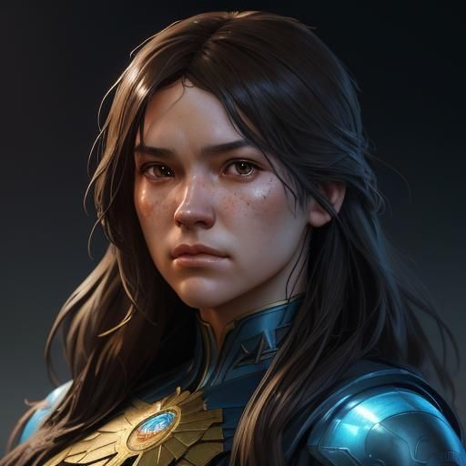 Hyperdetailed Action Figure Portrait in Unreal Engine 5