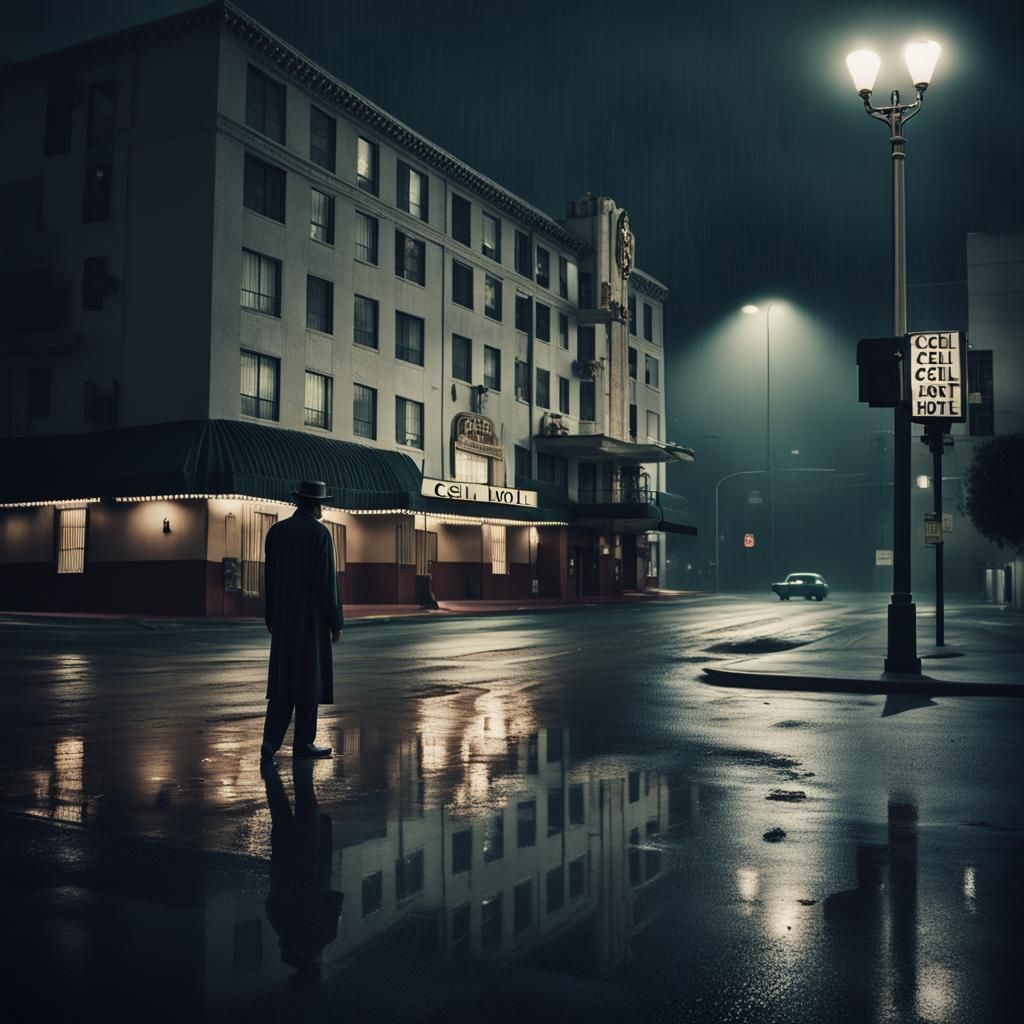 Noir Cecil Hotel: David Lynch Cinematic Style