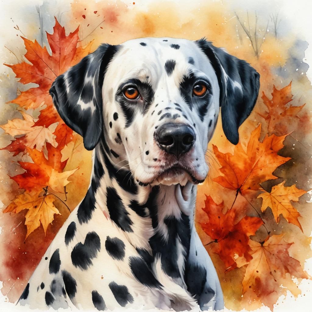Chien dalmatien