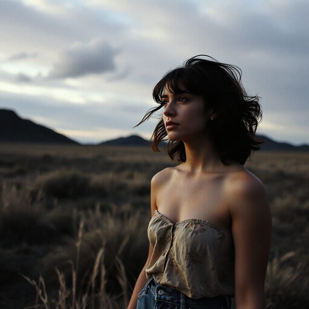 Against the Wind: Dramatic Photography in Muted Colors