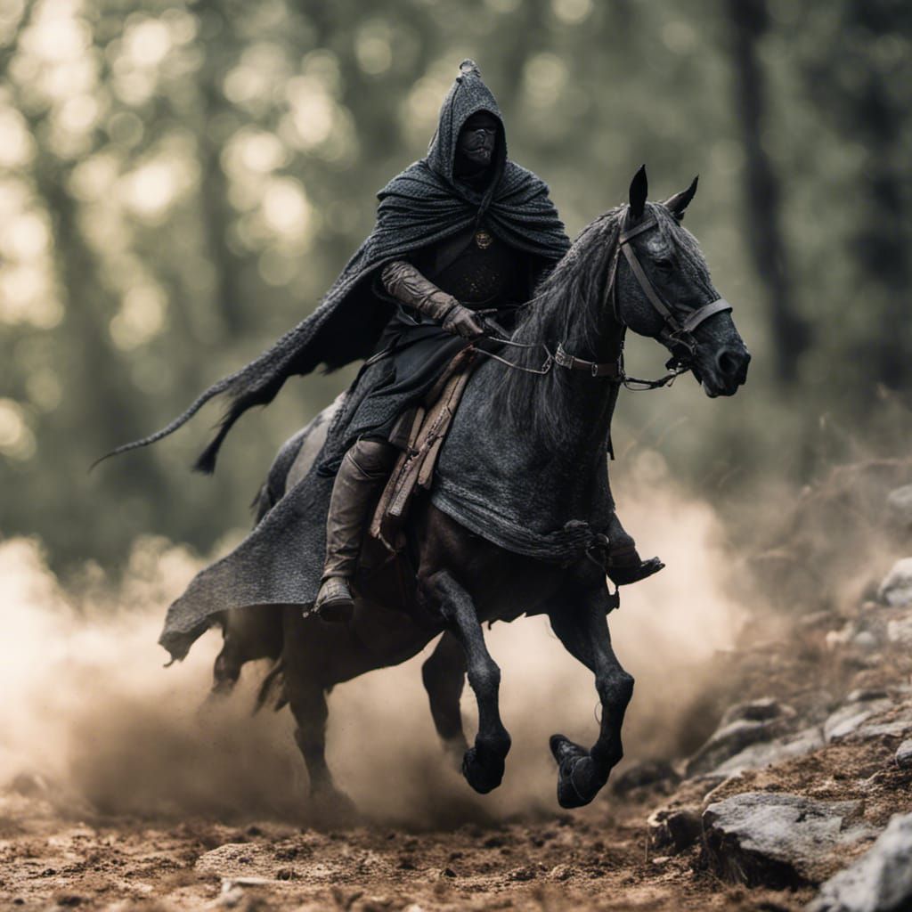 Nazgûl Ride Through Crickhollow: Professional Photography