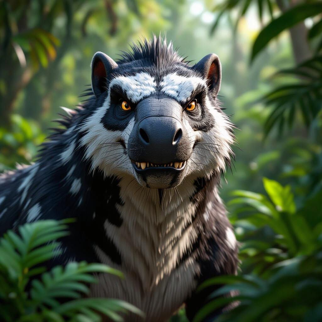 black and white Great