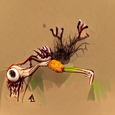 Cordyceps Fungus Macro: A Parasitic Bloom